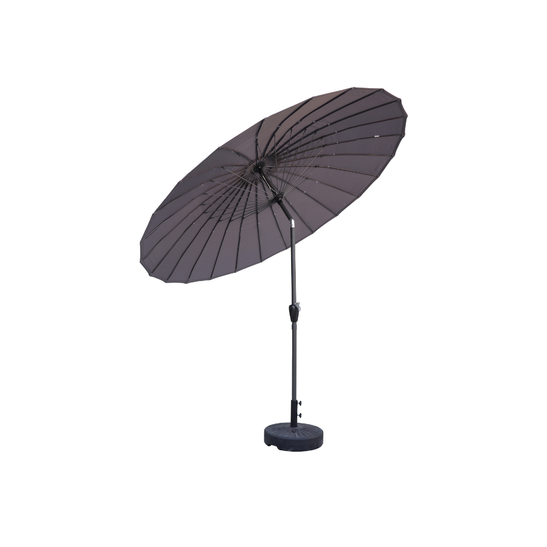Shanghai Parasol Ø2,7 Meter m/ Tilt, Grå nr. 301