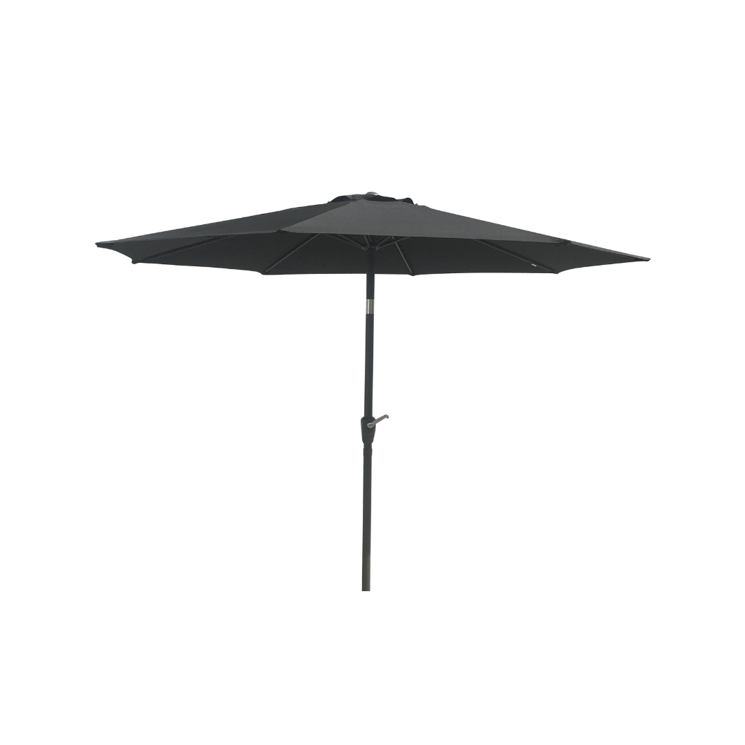 Sevilla Parasol Ø3 Meter m/Tilt, Sort nr. 52