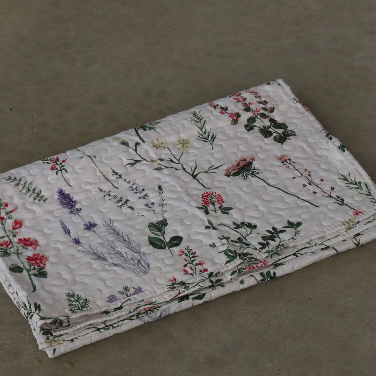 Quilt Tæppe - Flora