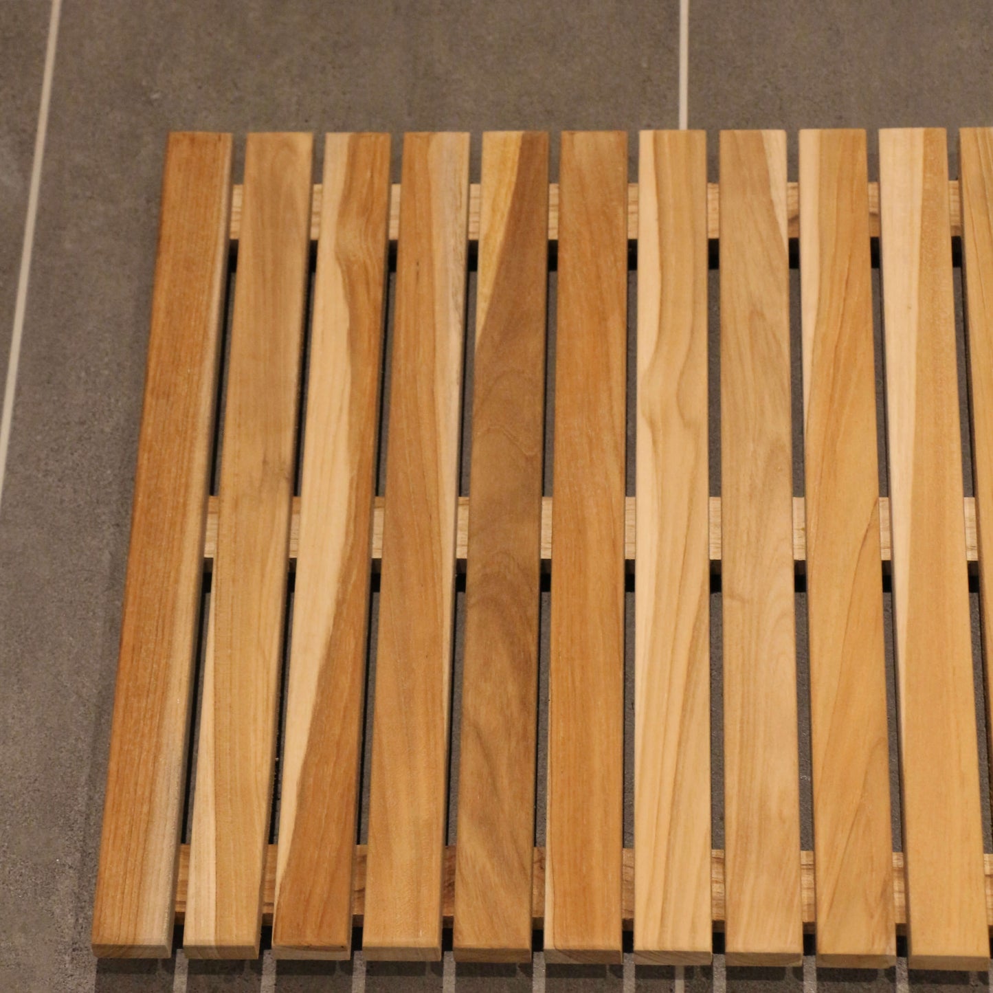 Bademåtte Teak - 40x60 cm