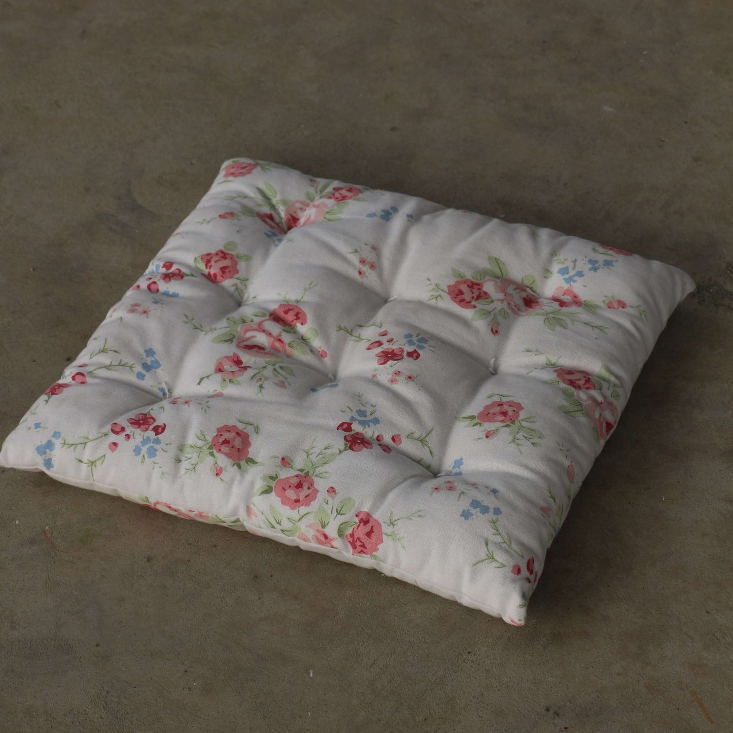 Futon Hynde Blomstret - 40x40 cm