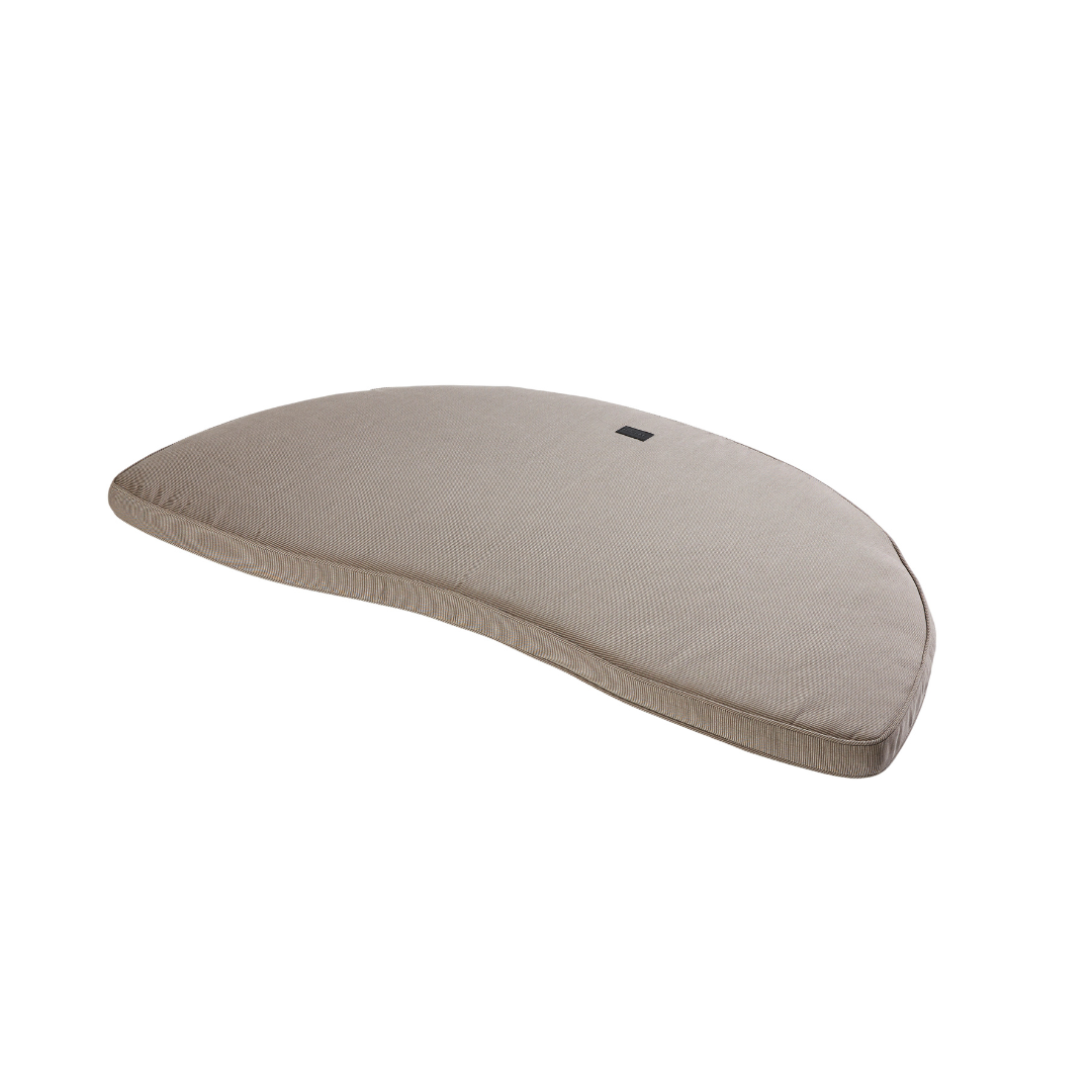 Bananbænkshynde i Cappuccino - 113 cm (2 personer)