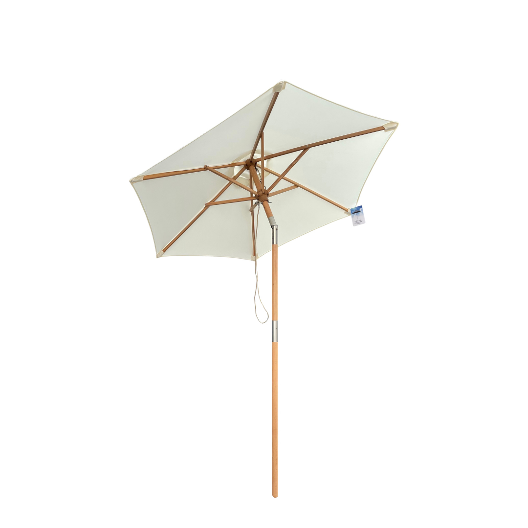 Venedig Parasol i Bøg, 2-delt Ø1,8 Meter - Natur nr. 17
