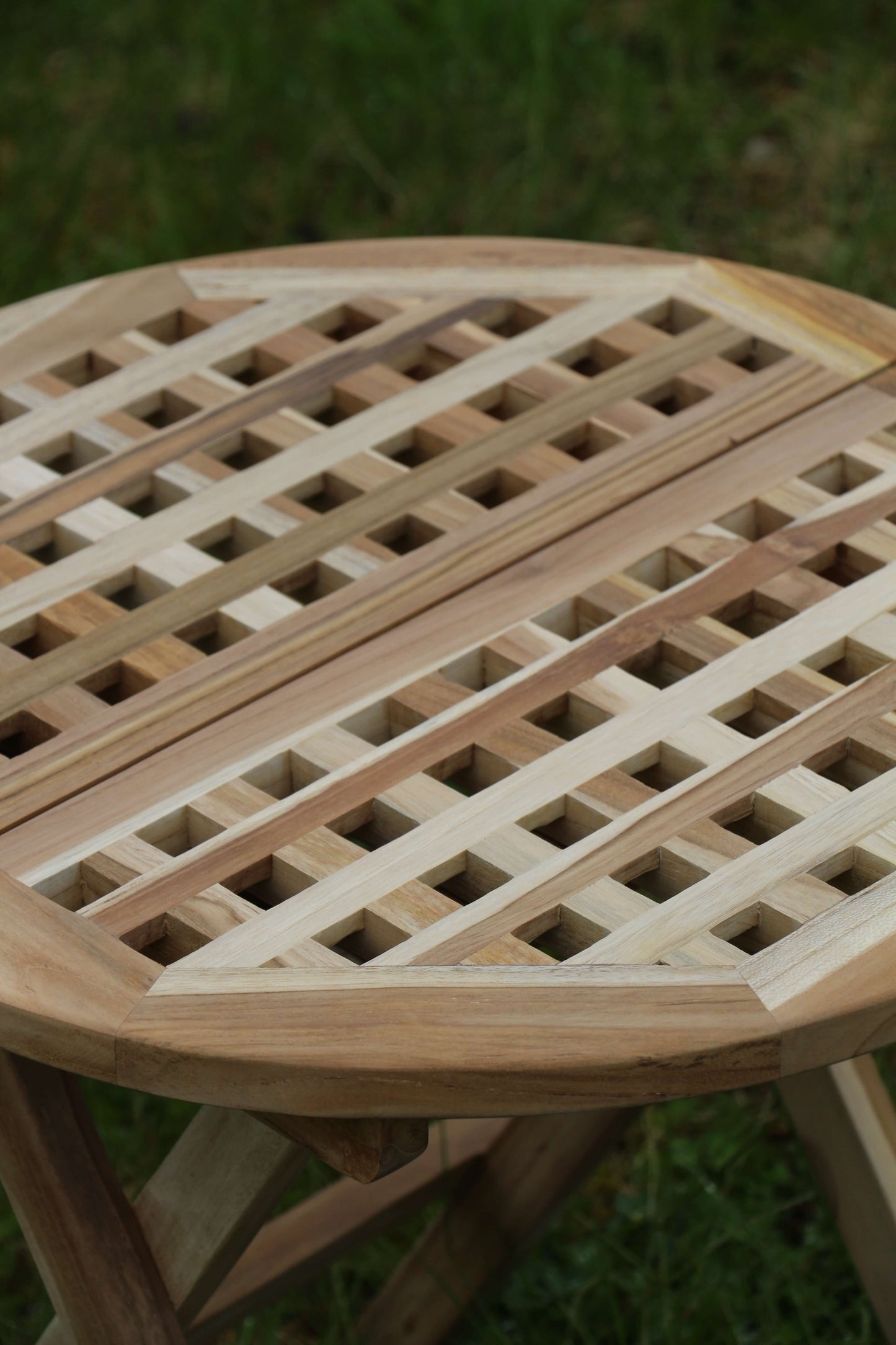 Ristklapbord Teak - 50 cm