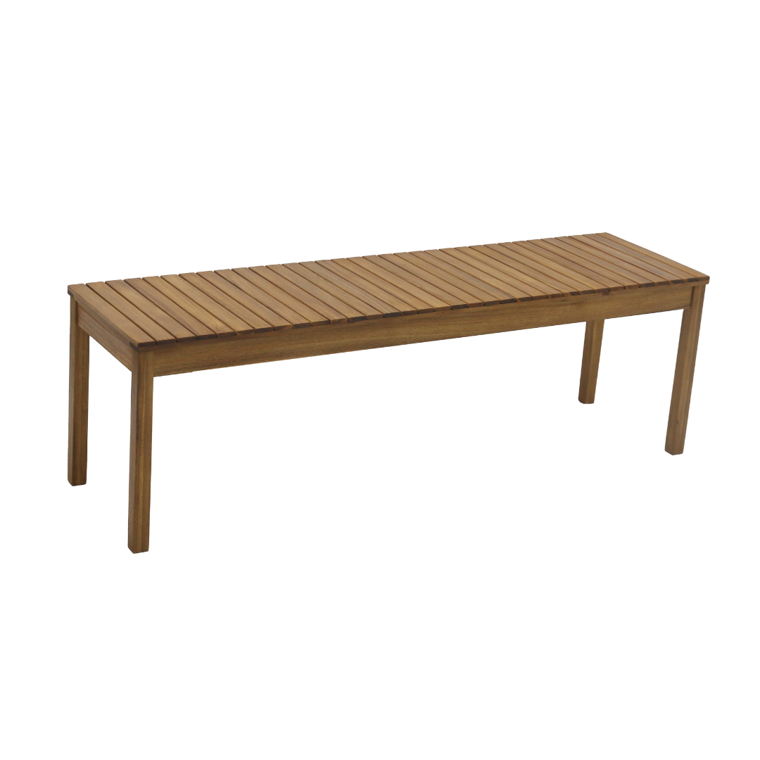 Havebænk i Akacietræ - 146 cm