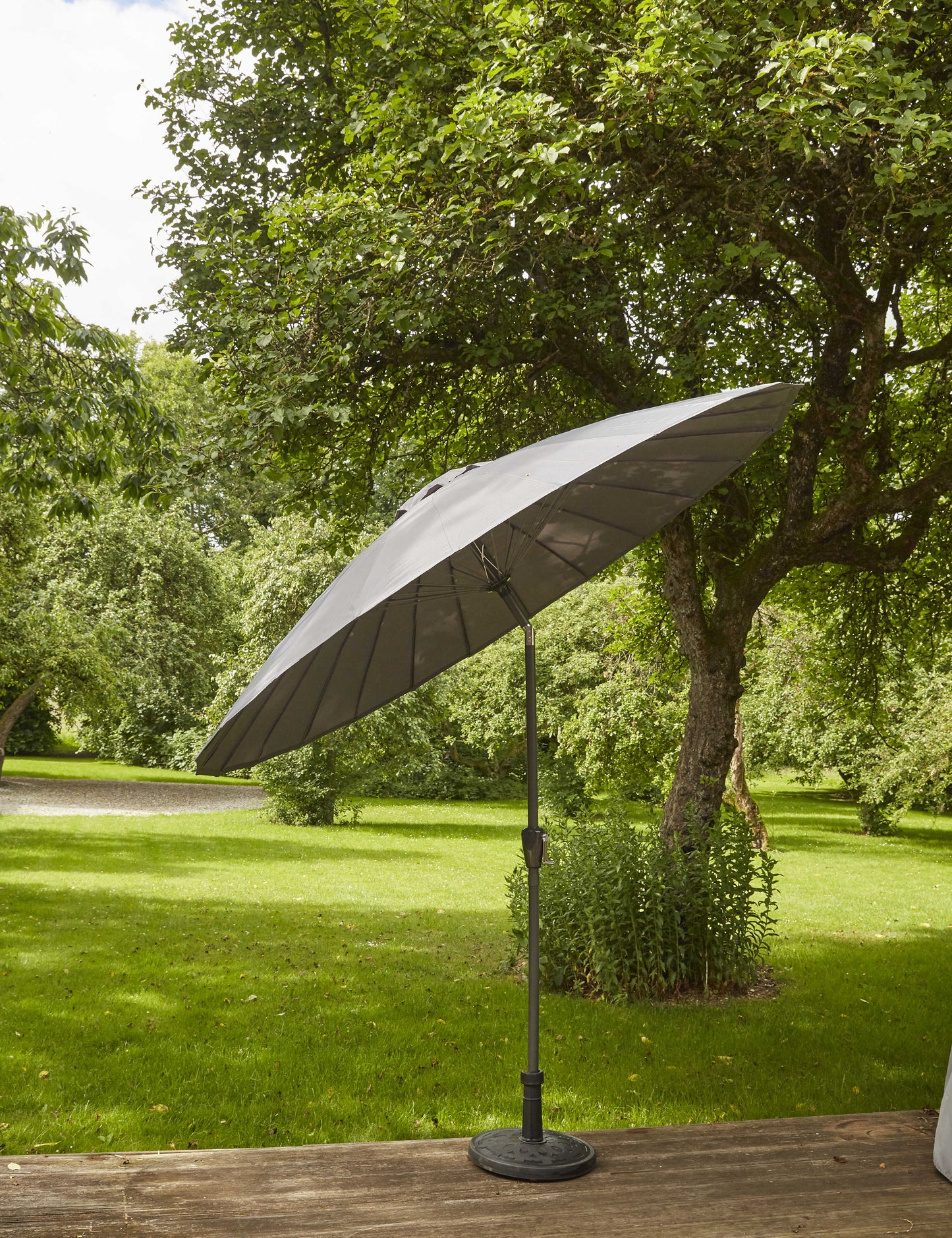 Shanghai Parasol Ø2,7 Meter m/ Tilt, Grå nr. 301