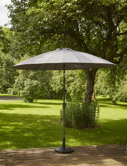 Shanghai Parasol Ø2,7 Meter m/ Tilt, Grå nr. 301