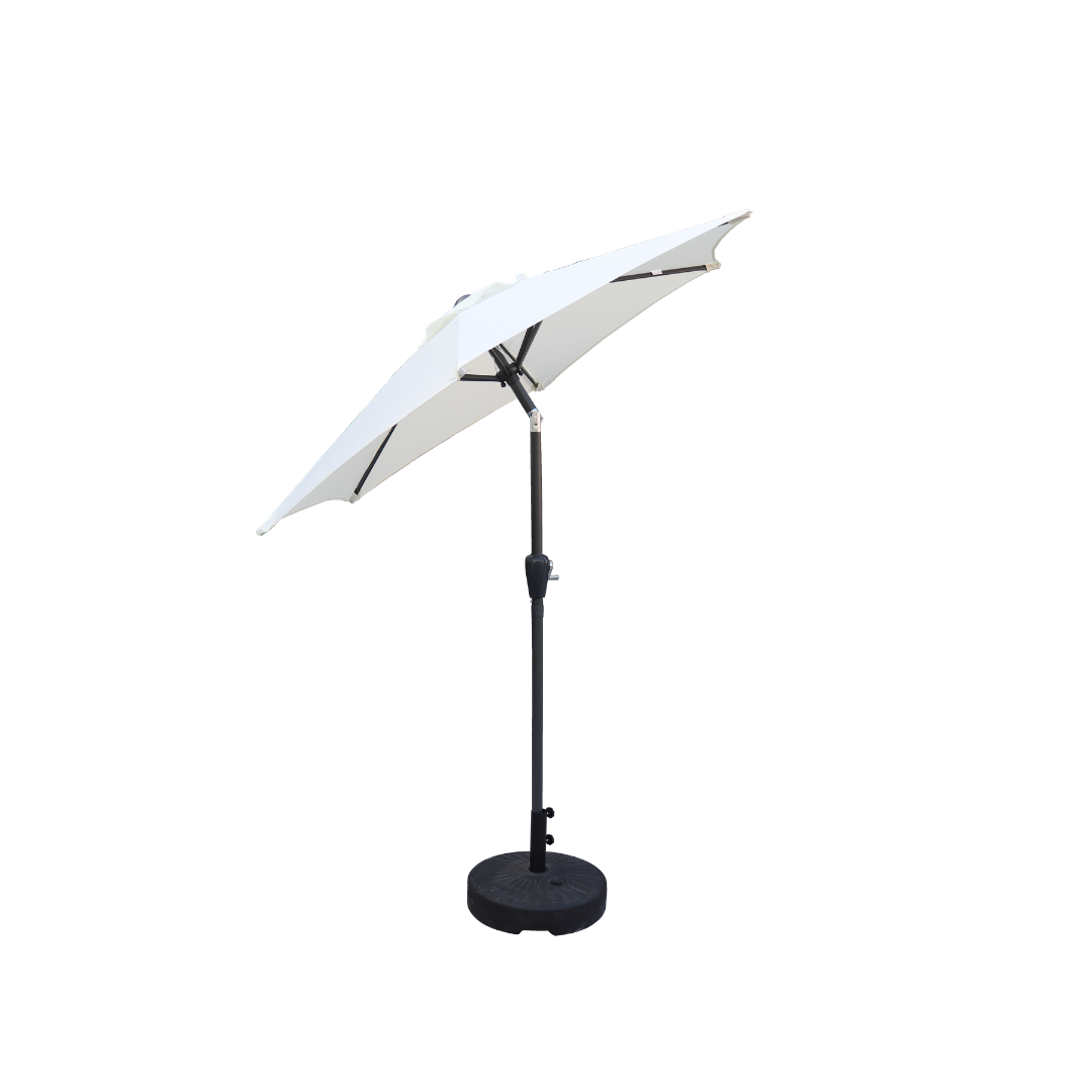 Madrid Parasol Ø2 Meter m/ Tilt, Natur nr. 121