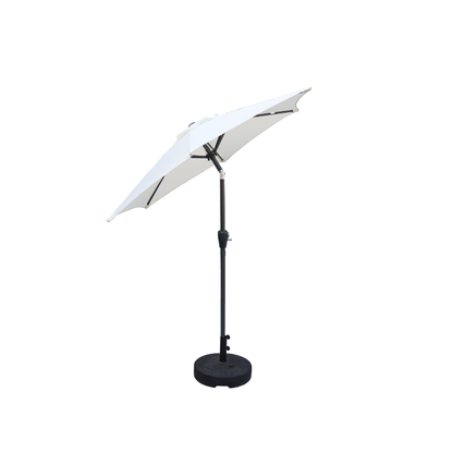 Madrid Parasol Ø2 Meter m/ Tilt, Natur nr. 121