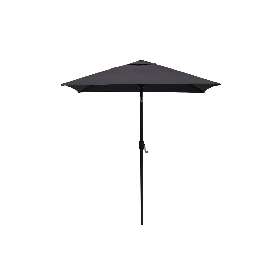 Barcelona Parasol 2x2 Meter m/ Tilt, Grå nr. 131
