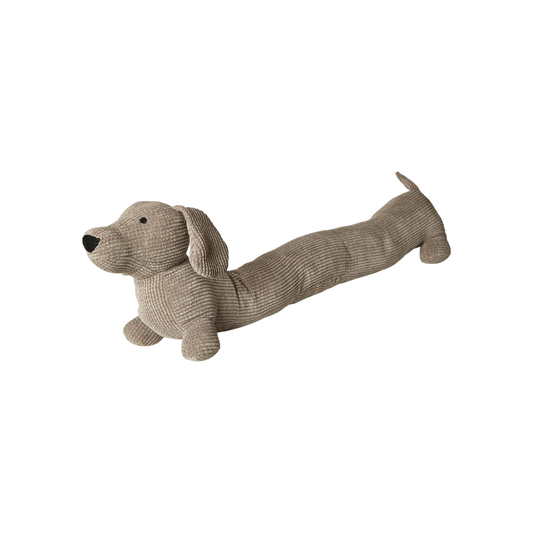 Dørstopper Gravhund, Grå - 80x24 cm