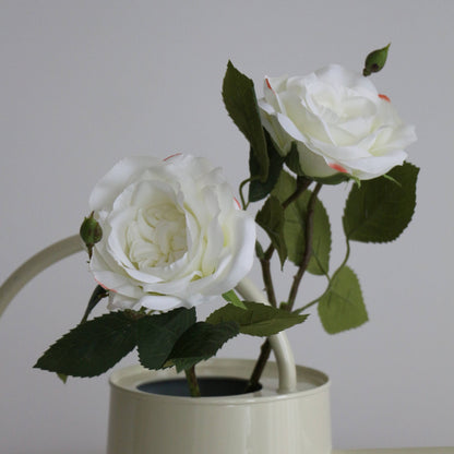 Rose i Hvid - 45 cm