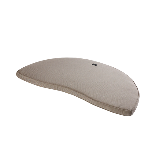 Bananbænkshynde i Cappuccino - 113 cm (2 personer)