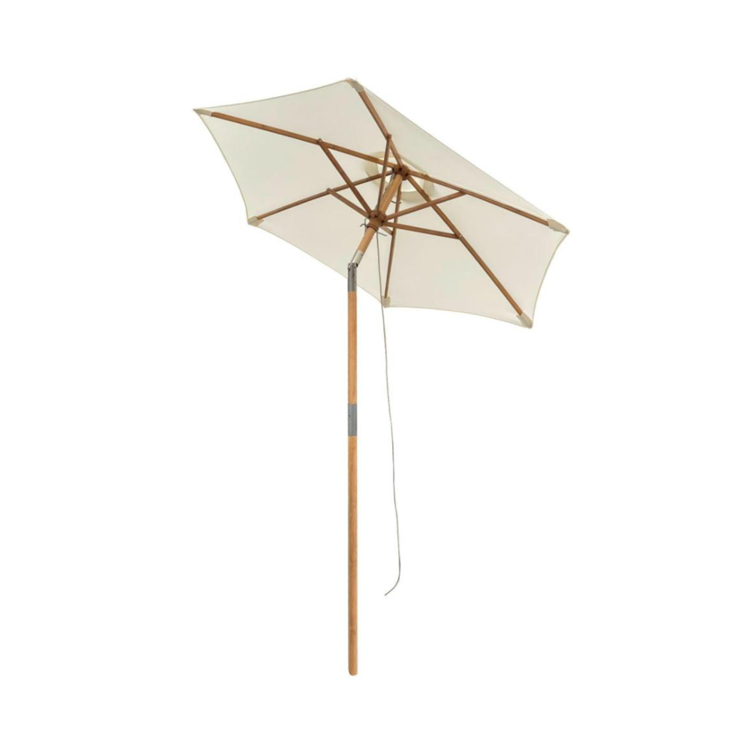Venedig Parasol i Bambus, 2-delt Ø1,8 Meter - Natur nr. 81