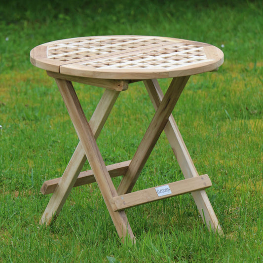 Ristklapbord Teak - 50 cm