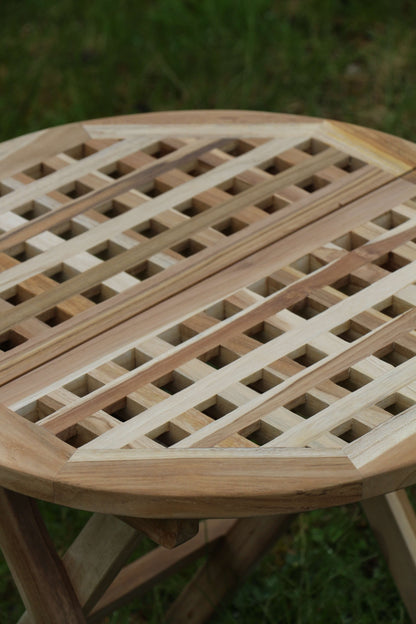 Ristklapbord Teak - 50 cm