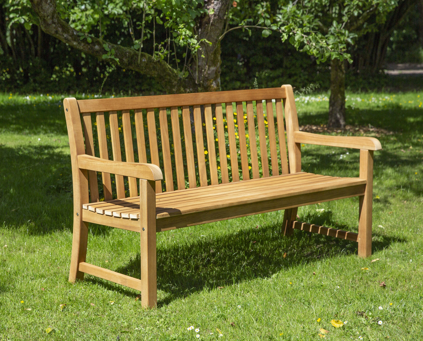Boston Bænk Teak - 150 cm