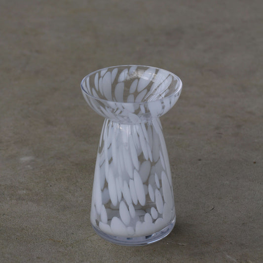 Hyacint Vase med Dots - H18 cm