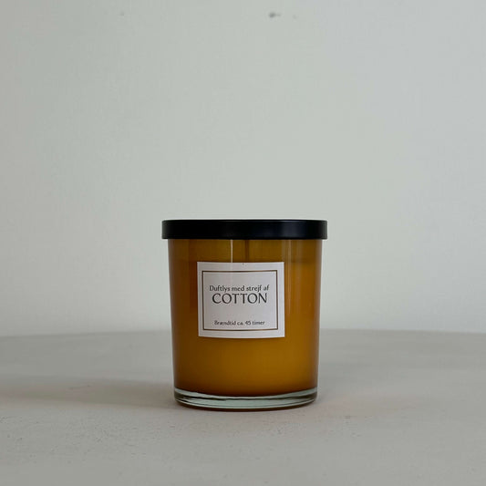 Duftlys Cotton - 45 timer